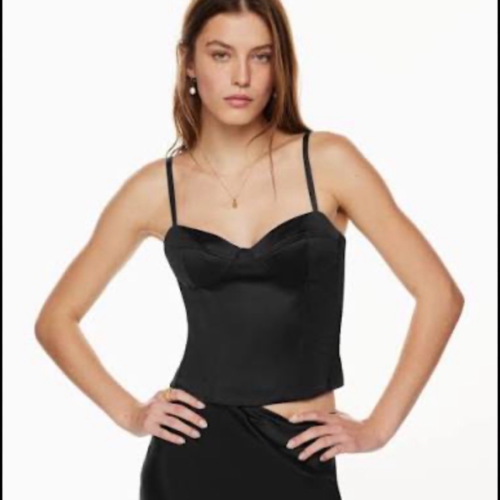 Aritzia Black Camisole Top